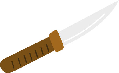 Knife kitchen illustration