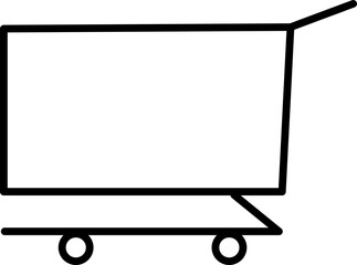 Cart outline Icon