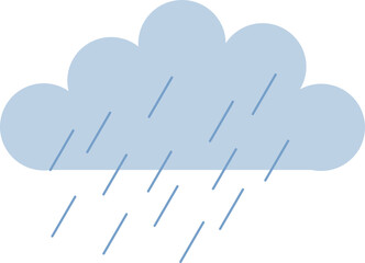 Rain cloud weather