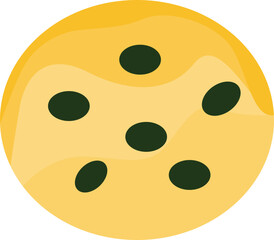 Fototapeta premium Cookies simple illustration