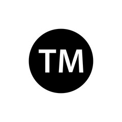 Trademark icon vector logo design template