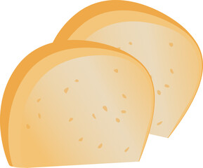 Slices of Bread Illustration