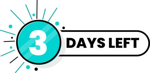 Three Days Left label