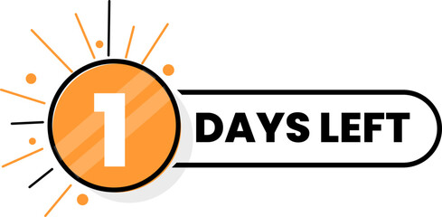 One Days Left label