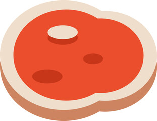 Fototapeta premium Meat illustration