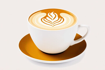 Hot Coffee Cappuccino Latte Art
