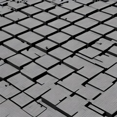 textura de azulejos preto e branco
