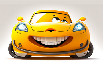 Lustiger Kleinwagen, ki generated