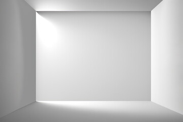 Fototapeta premium smooth white background, Made by AI,Artificial intelligence