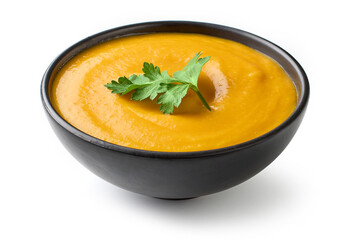 bowl of vegetable cream soup