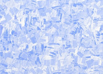 青と白の抽象模様の背景素材