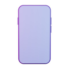 PNG 3d smartphone illustration with 3d rendering