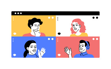 Video conference design for pc