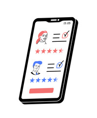 Freelance app for smartphone