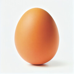Egg isolated on white