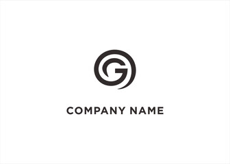 G Letter Logo Template Illustration Design