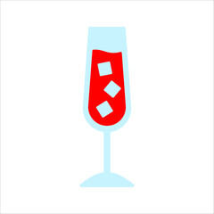 Flat Drink Icon