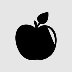 Apple Icon Vector. trendy style illustration on white background..eps