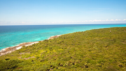 Playas de la Isla de Cozumel, en Quintana Roo, México 