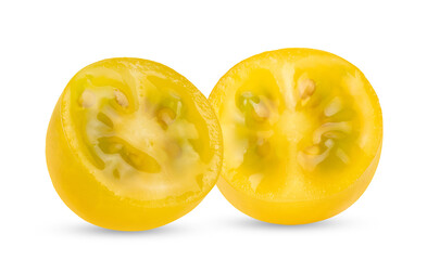 cherry Tomatoes isolated on transparent png