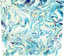 Fototapeta premium Blue Abstract Tumber Straight 