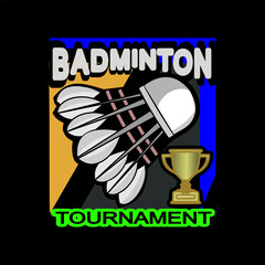 batminton icon or logo design