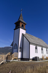 Fototapeta premium A Small Church in Nordegg