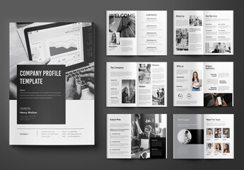 Company Profile Layout