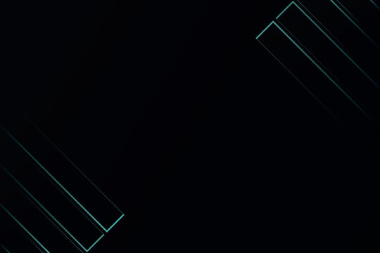 Blue light with technology black background Design