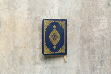 Koran for Ramadan on grunge background