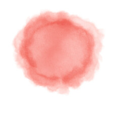 Stylish red circle abstract brushes