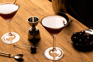 Manhattan cocktail boozy classic elegant drink