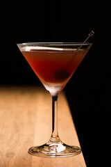 Manhattan cocktail boozy classic elegant drink