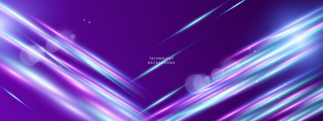 Obraz premium Modern technology circuit board texture background design. Waves flow. Quantum explosion technology. Quantum computer technologies concept. Futuristic blue circuit board background vector motherboard