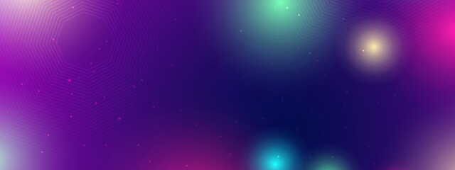 Obraz premium Vector Abstract futuristic circuit board and mesh line, Illustration high computer and Communication technology on blue color background. High tech digital technology, global social media concept