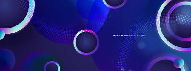 Abstract science or technology background. Graphic design. Network illustration with particle. 3D grid surface.
