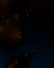 Abstract art fractal background, unique pattern