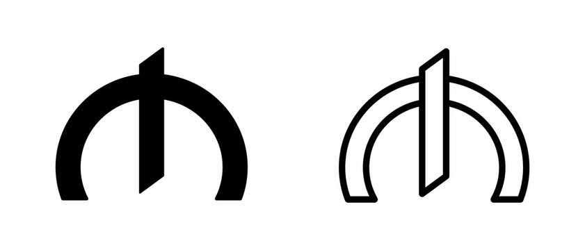 Azn icon. vector