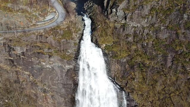 Fossen Bratte in Norway Scandinavia