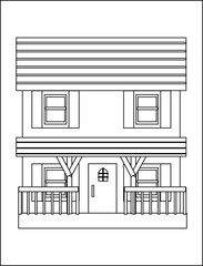 Line Art House.