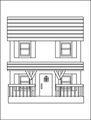 Line Art House.
