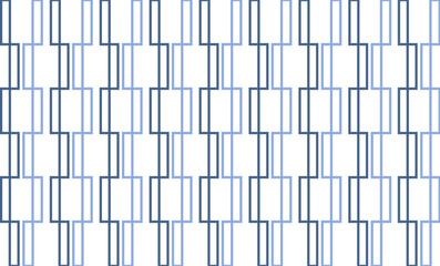 Gray and blue two tone square chain repeat pattern, replete image design for fabric printing