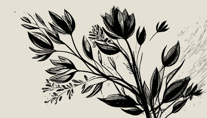 plantation abstract plant background illustration vector graphic