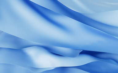 Flowing wave multilayer background, 3d rendering.