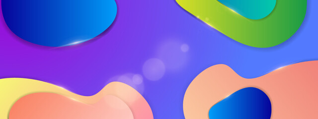 dynamic colorful vibrant wave colorful background