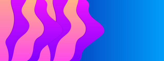 dynamic colorful vibrant wave colorful background