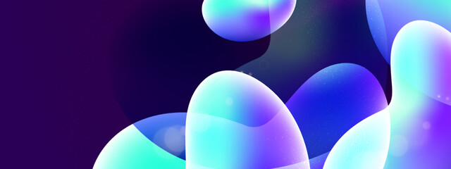 Colorful fluid background dynamic textured geometric element. Modern gradient light vector illustration.