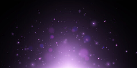 Fototapeta premium Light effect with lots of shiny highlights shining on transparent background for christmas new year design. 