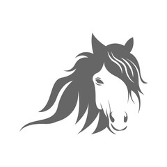 Horse logo icon design