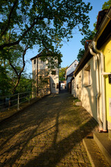 Die historische Altstadt von Zeitz, Burgenlandkreis, Sachsen-Anhalt, Deutschland